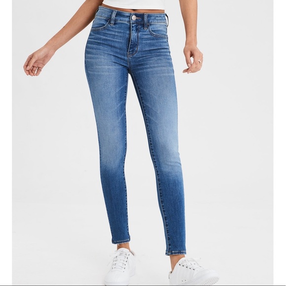 American Eagle Outfitters Denim - AEO Hi-Rise Jeggings Next Level Stretch High